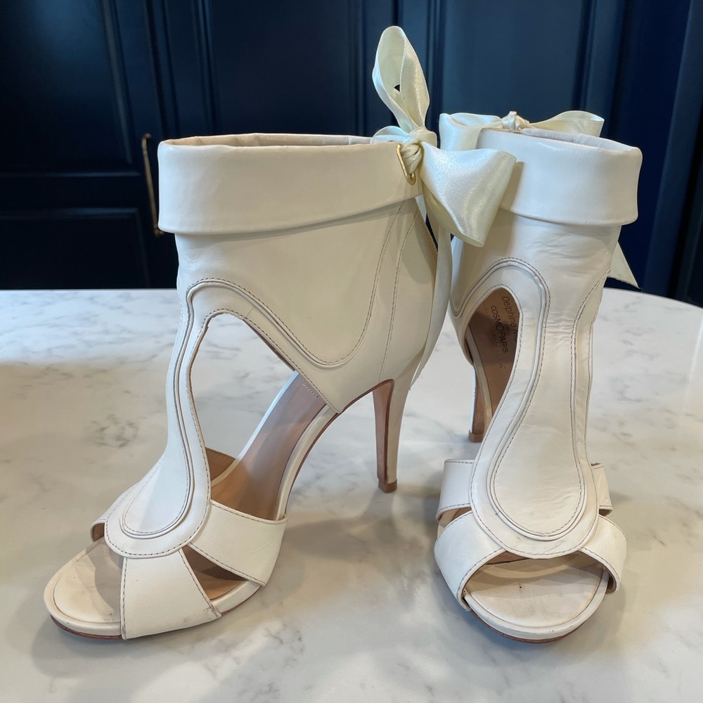 Delphine Manivet Open Toe Bow Back